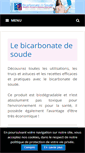 Mobile Screenshot of bicarbonate-de-soude.net